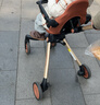 AMORHOME遛娃神器嬰兒推車(chē)可坐可躺輕便折疊寶寶溜娃折疊小易收陽(yáng)光橙pro  曬單實(shí)拍圖
