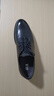 海瀾之家HLA皮鞋男士英倫風(fēng)商務(wù)經(jīng)典正裝結婚新郎鞋HAAPXM1EBA070 黑色42 曬單實(shí)拍圖