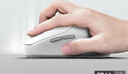 ThinkPlus聯(lián)想 類(lèi)膚觸感升級 無(wú)線(xiàn)藍牙雙模充電鼠標 人體工學(xué) 辦公鼠標 便攜鼠標 WL300Pro 類(lèi)膚升級版白色 曬單實(shí)拍圖