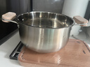 小熊（Bear）316L不銹鋼湯鍋蒸鍋 家用22cm燉鍋煮粥鍋燃氣灶通用CP-JG010-P04 曬單實(shí)拍圖