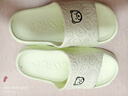 秋沐熙踩屎感拖鞋女士居家浴室情侶防滑可愛(ài)卡通外穿涼拖鞋男 綠 36-37 曬單實(shí)拍圖