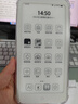 漢王（Hanvon）Clear Mobile 6.13英寸便攜閱讀器智能手機電紙書(shū)電子書(shū)墨水屏輕薄電子紙平板電腦 珠光白 曬單實(shí)拍圖