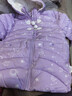 全棉時(shí)代兒童保暖厚款棉服外套 曬單實(shí)拍圖