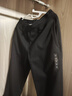 優(yōu)衣庫男裝HEATTECH仿羊羔絨運動(dòng)長(cháng)褲休閑常規款25秋冬新款479787 09 黑色 M 曬單實(shí)拍圖