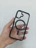 紐曼 適用蘋(píng)果16promax手機殼 iphone16/16pro保護套電鍍透明磁吸無(wú)線(xiàn)充電鏡頭全包超薄防摔高級感男女 【亮黑色】超強磁吸丨冰透散熱 蘋(píng)果16【6.1英寸】 曬單實(shí)拍圖