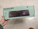 keychron渴創(chuàng  ) B33/B36 機械鍵盤(pán) 三模無(wú)線(xiàn)鍵盤(pán) 藍牙鍵盤(pán) 客制化辦公鍵盤(pán) 鍵鼠套裝 支持Mac/Win系統 B33 87鍵 三模無(wú)線(xiàn)鍵盤(pán) 黑色 曬單實(shí)拍圖
