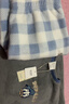 果殼（Gukoo）情侶睡衣冬季迪士尼保暖舒適圓領(lǐng)格子褲女家居服套裝男 天灰 XL 曬單實(shí)拍圖