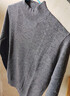 恒源祥100%羊毛半高領(lǐng)時(shí)尚提花女式羊毛衫 曬單實(shí)拍圖