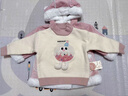 戴維貝拉（DAVE＆BELLA）女童麂皮絨外套連帽兒童外衣小童衣服冬裝新款加絨女寶寶上衣 粉色【現貨】 90 cm（建議身高80-90cm） 曬單實(shí)拍圖