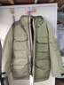 優(yōu)衣庫男裝女裝高級保暖羽絨茄克冰雪羽絨戶(hù)外連帽外套477136 56 橄欖色 L /175/100A 曬單實(shí)拍圖
