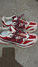 喬丹女鞋開(kāi)元V3潮流休閑鞋運動(dòng)鞋新年紅色老爹鞋輕便跑步鞋子 曬單實(shí)拍圖