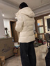 波司登冬羽絨服鵝絨女士泡芙加厚立領(lǐng)外套商場(chǎng)熱賣(mài)同款B250243116 曬單實(shí)拍圖