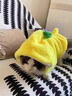 阿莫爾小狗狗衣服可愛(ài)香蕉變身裝毛絨馬甲泰迪比熊貓咪服飾保暖寵物服裝 大香蕉 S 曬單實(shí)拍圖