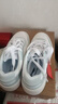 李寧板鞋女鞋子2026秋冬新款休閑輕薄透氣經(jīng)典百搭高顏值低幫運動(dòng)鞋 標準白/民謠藍【元寶Pure】 37 (230mm) 曬單實(shí)拍圖
