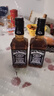 杰克丹尼（Jack Daniels）美國田納西州 調和型威士忌 黑標雙支禮盒裝500ml *2  節日送禮 曬單實(shí)拍圖