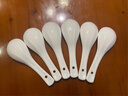 美廚（MAXCOOK）飯勺湯勺 陶瓷勺餐勺湯匙勺子調羹 5.5英寸6個(gè)裝 純白款MCCU5169 曬單實(shí)拍圖
