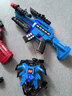 益智星（WiTSTAR）真人CS裝備兒童玩具槍男孩禮物感應鐳射激光投影5對戰3-6手8-12歲 四代雙槍6605+新盾牌（藍+紅） 曬單實(shí)拍圖