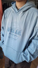 蓋璞男女裝2025秋季新款重磅毛圈印花logo寬松連帽衛衣上衣788500 曬單實(shí)拍圖