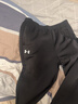 安德瑪（Under Armour）男子新款運動(dòng)褲針織直筒長(cháng)褲跑步休閑寬松舒適長(cháng)褲 黑色 L 曬單實(shí)拍圖