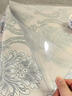 軒楹橢圓形餐桌桌布桌墊透明軟玻璃防水防油防燙pvc水晶板桌面保護墊 母嬰級無(wú)味防滲透1.6磨砂 85*135cm橢圓弧形桌 曬單實(shí)拍圖