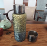 格亞（GEYA）純鈦保溫杯官方水杯大容量杯子男士女燜茶杯新款鈦杯 【加厚純鈦】420ML炫彩色 純鈦 曬單實拍圖