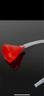 保聯(lián)加油漏斗汽車(chē)摩托車(chē)專(zhuān)用塑料加機油過(guò)濾漏斗貨車(chē)加尿素加汽油油漏 帶軟管紅色漏斗（無(wú)濾網(wǎng)） 1個(gè)裝 曬單實(shí)拍圖