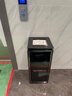 MTRECYCLE酒店大堂垃圾桶立式高檔帶煙灰缸商場(chǎng)電梯口輕奢不銹鋼走廊煙灰桶 黑金煙灰缸大號【常規】 曬單實(shí)拍圖