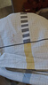 潔麗雅（Grace）100%純棉四件套新疆棉床上用品床單被套150*200cm0.9/1.2米床 曬單實(shí)拍圖