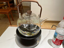 容山堂耐熱煮茶壺玻璃蒸煮茶器自動(dòng)上水電陶爐提梁燒水泡茶壺 玻璃蒸煮一體壺 1500ml 曬單實(shí)拍圖