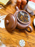 藏壺天下宜興紫砂壺純手工名家泡茶壺茶具家藏70年代老紫泥仿古壺 仿古壺 275ml 曬單實(shí)拍圖