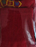 恒源祥紅襪子男女本命年安可拉紅純棉抗菌中筒襪腳踏七星結婚大紅襪全棉 酒紅1雙男+1雙女 均碼 曬單實(shí)拍圖