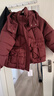梵闋加厚羽絨棉服女2025冬季棉衣短款時(shí)尚韓版寬松連帽保暖棉襖上衣潮 酒紅色 XL 建議125-140斤 曬單實(shí)拍圖
