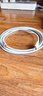 華為（HUAWEI）6A數據線(xiàn)充電線(xiàn) USBType-C轉USBType-C/線(xiàn)長(cháng)1.8m/高品質(zhì)線(xiàn)芯原裝 白色CC800 曬單實(shí)拍圖