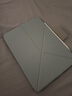 PITAKA適用蘋(píng)果iPadmini7保護殼iPadPro2025-18款保護套iPad11/10支架殼Air7/6磁吸雙面夾帶筆槽平板皮套 霧霾藍色 iPad Air7 2025 11寸/通用Air 曬單實(shí)拍圖