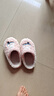 俞兆林（YUZHAOLIN）棉拖鞋男女冬季情侶卡通保暖月子鞋居家棉鞋 YZ088 曬單實(shí)拍圖