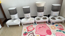 霍曼（Homerun）寵物智能自動(dòng)喂食器貓糧定時(shí)貓咪自動(dòng)投食機陶瓷雙碗增高版 曬單實(shí)拍圖
