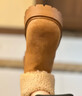 奧古獅登（Agsdon）雪地靴女冬季新款羊羔絨保暖東北棉鞋女厚底棉靴 944263 駝 37 曬單實(shí)拍圖