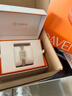 Davena【新年禮物】蒂瑋娜小別針手表女款氣質(zhì)輕奢小綠表生日禮物送女友 曬單實(shí)拍圖