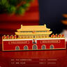 臻臻上品中國風(fēng)冰箱貼創(chuàng  )意磁性貼北京元素旅游紀念品中國特色小禮品送老外 金屬款《天安門(mén)》100X40X5mm 曬單實(shí)拍圖