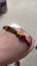 樂(lè )喵（LEMIAO）diy莫相離手繩編織繩可穿黃金編繩手鏈半成品情侶編織圣誕節紅繩 【酒紅-莫相離diy手繩】  A13-303 曬單實(shí)拍圖