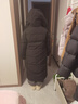 坦博爾羽絨服女士長(cháng)款可脫卸帽冬季運動(dòng)保暖外套5550888D 黑色160 曬單實(shí)拍圖