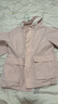 優(yōu)衣庫童裝男童女童防風(fēng)連帽外套戶(hù)外耐久防水26春夏新款483501 10 水粉色 150 曬單實(shí)拍圖