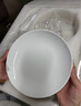 陶溪川 CERAMIC ART AVENUE景德鎮陶瓷餐具套裝純白現代簡(jiǎn)約吃飯碗家用套裝盤(pán)子餐具喬遷送禮 暮雪-10人食|禮盒裝 65頭 曬單實(shí)拍圖