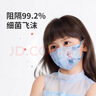 綠鼻子（green nose）兒童口罩 三層獨立包裝流感防護 瘋狂動(dòng)物城朱迪1-6歲（5片） 曬單實(shí)拍圖