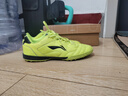 李寧足球鞋男TF碎釘成人青少年小學(xué)生兒童專(zhuān)業(yè)比賽訓練球鞋釘鞋綠 38  曬單實(shí)拍圖