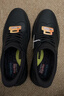 斯凱奇（Skechers）新年禮物閃穿鞋男士商務(wù)皮鞋冬薄款通勤休閑鞋一腳蹬德比鞋205311 曬單實(shí)拍圖