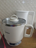 美的（Midea）電煮鍋 小電鍋 便攜式折疊鍋 旅行出差家用304不銹鋼泡面鍋 0涂層電熱鍋 多功能鍋XZE1625S 配蒸籠 曬單實(shí)拍圖