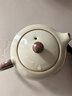 尚言坊汝窯茶壺泡茶家用單壺高檔陶瓷冰裂釉西施壺一人用功夫喝茶器具 曬單實(shí)拍圖