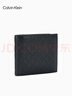 Calvin KleinJeans26早春新款男休閑ck老花字母壓紋牛皮革多卡位折疊錢(qián)包禮物 UB1-太空黑 均碼 曬單實(shí)拍圖