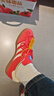 阿迪達斯（adidas）（adidas）三葉草男女鞋GAZELLE INDOOR低幫休閑鞋IF1808紅白36 曬單實(shí)拍圖